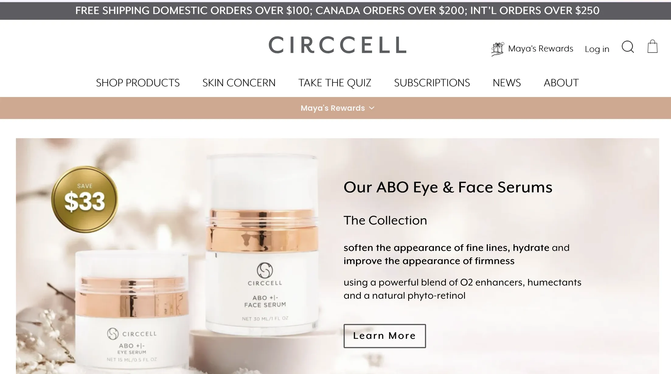 Beauty and Cosmetics eCommerce Website Development